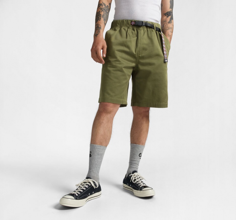 Converse Elevated Lekkie Cargo Krótkie Zielone | 570136-MOL