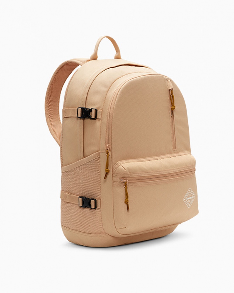 Converse Grafiką Prosty Edge Backpack Epic Dune | 685710-NUS