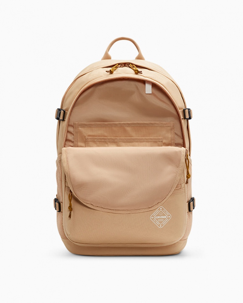 Converse Grafiką Prosty Edge Backpack Epic Dune | 685710-NUS