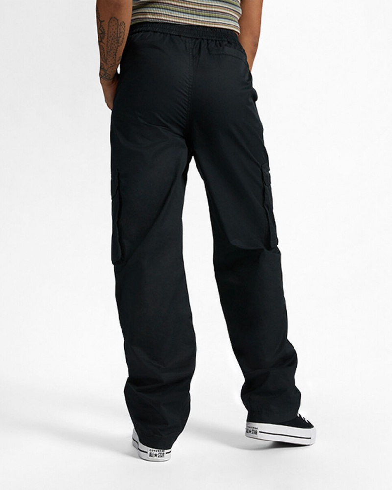 Converse Relaxed Cargo Pant Czarne | 921387-LPS