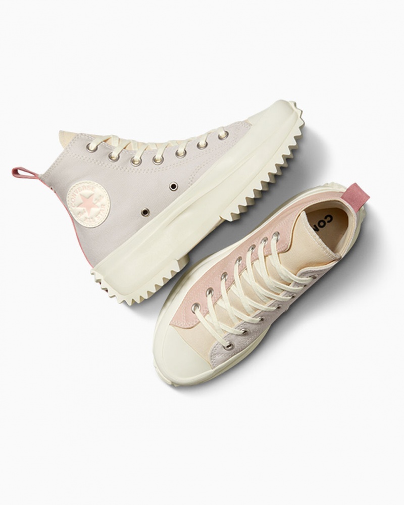 Converse Run Star Hike Platformie Tri-Color Różowe | 156928-EFW