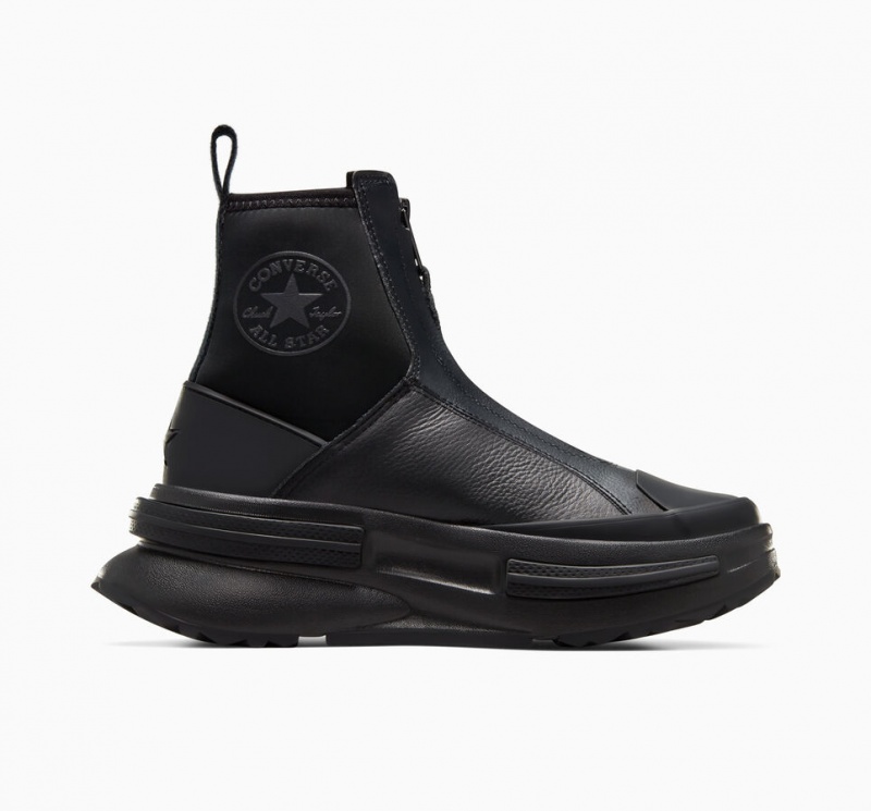 Converse Run Star Legacy Chelsea Boot CX Czarne Czarne Czarne | 610297-JYH