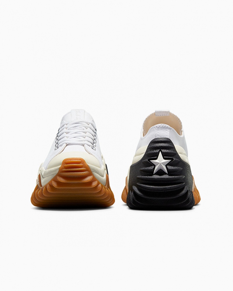 Converse Run Star Motion CX Platformie Białe Czarne | 315296-BHQ