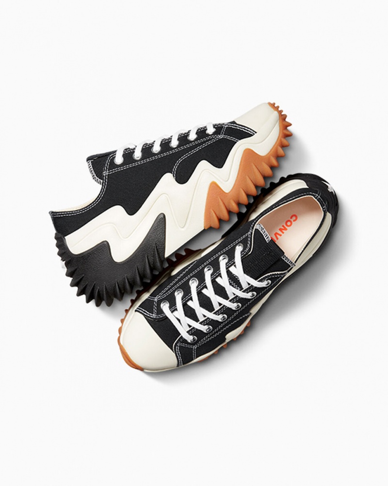 Converse Run Star Motion CX Platformie Czarne Białe | 428513-VBC