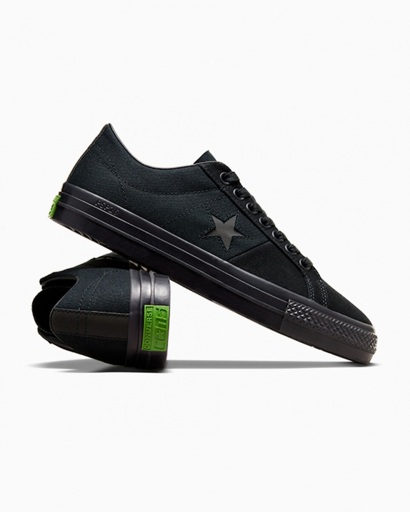 Converse Sean Greene One Star Pro Czarne Czarne Zielone | 715340-DRY