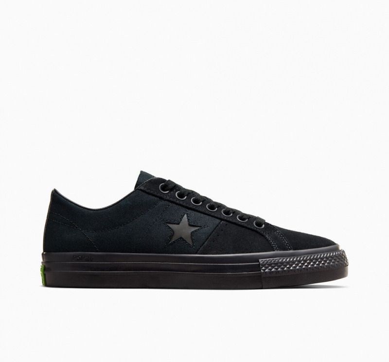 Converse Sean Greene One Star Pro Czarne Czarne Zielone | 715340-DRY