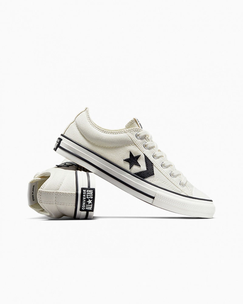 Converse Star Player 76 Białe Czarne | 291573-LFU