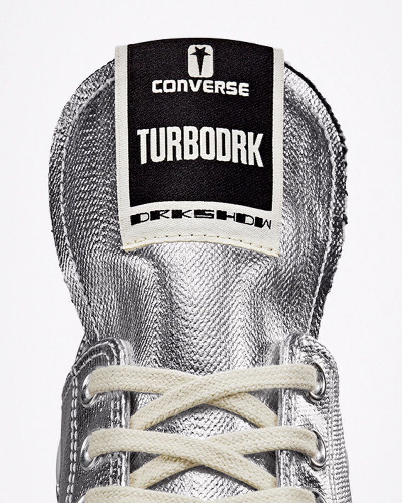 Converse TURBODRK Chuck 70 Srebrne Czarne | 893451-JLR