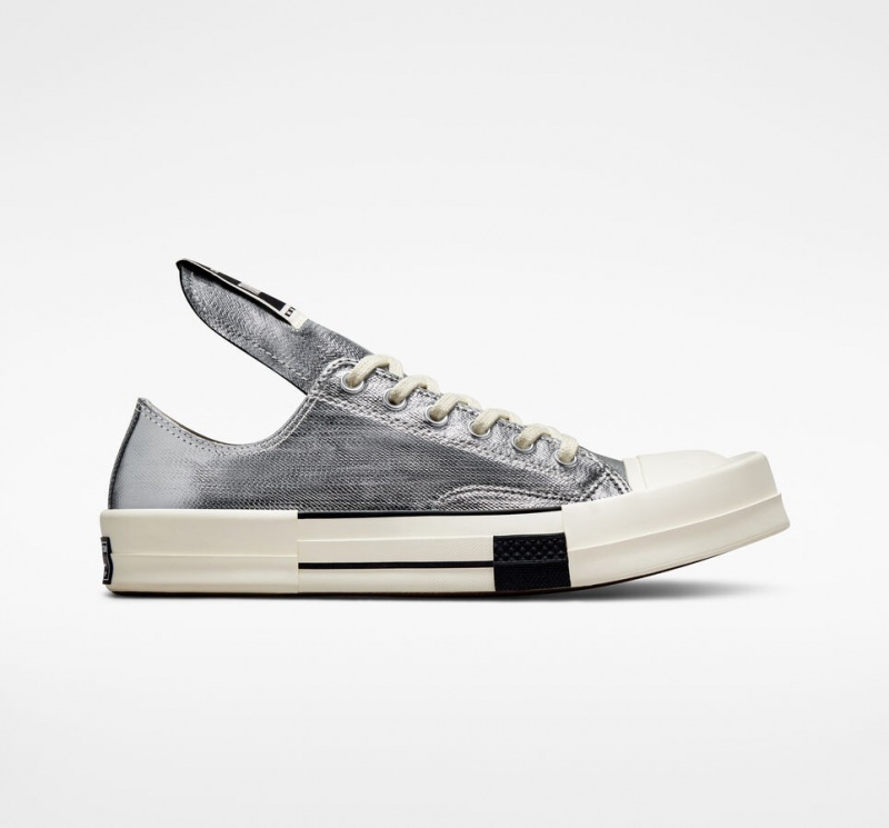 Converse TURBODRK Chuck 70 Srebrne Czarne | 428053-ARS