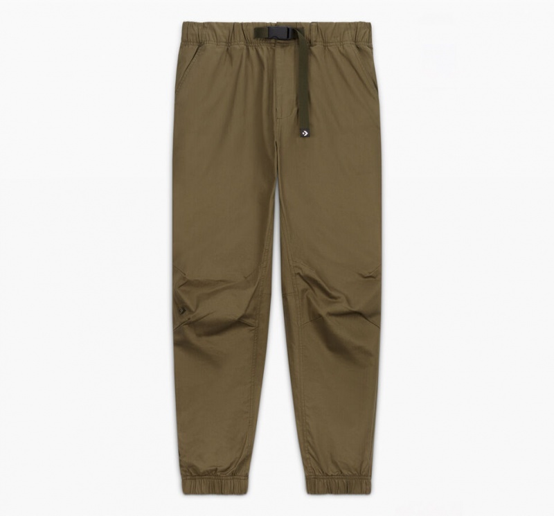 Converse Woven Utility Jogger Khaki | 157268-URB